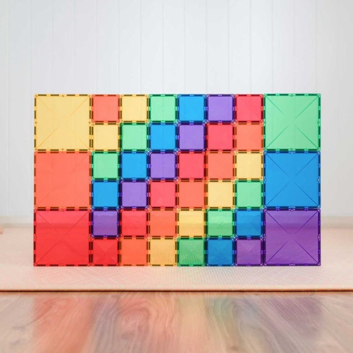 Connetix Rainbow Square Pack 42 Pieces