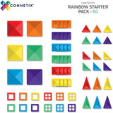 Connetix Rainbow Starter Pack 60 Pieces