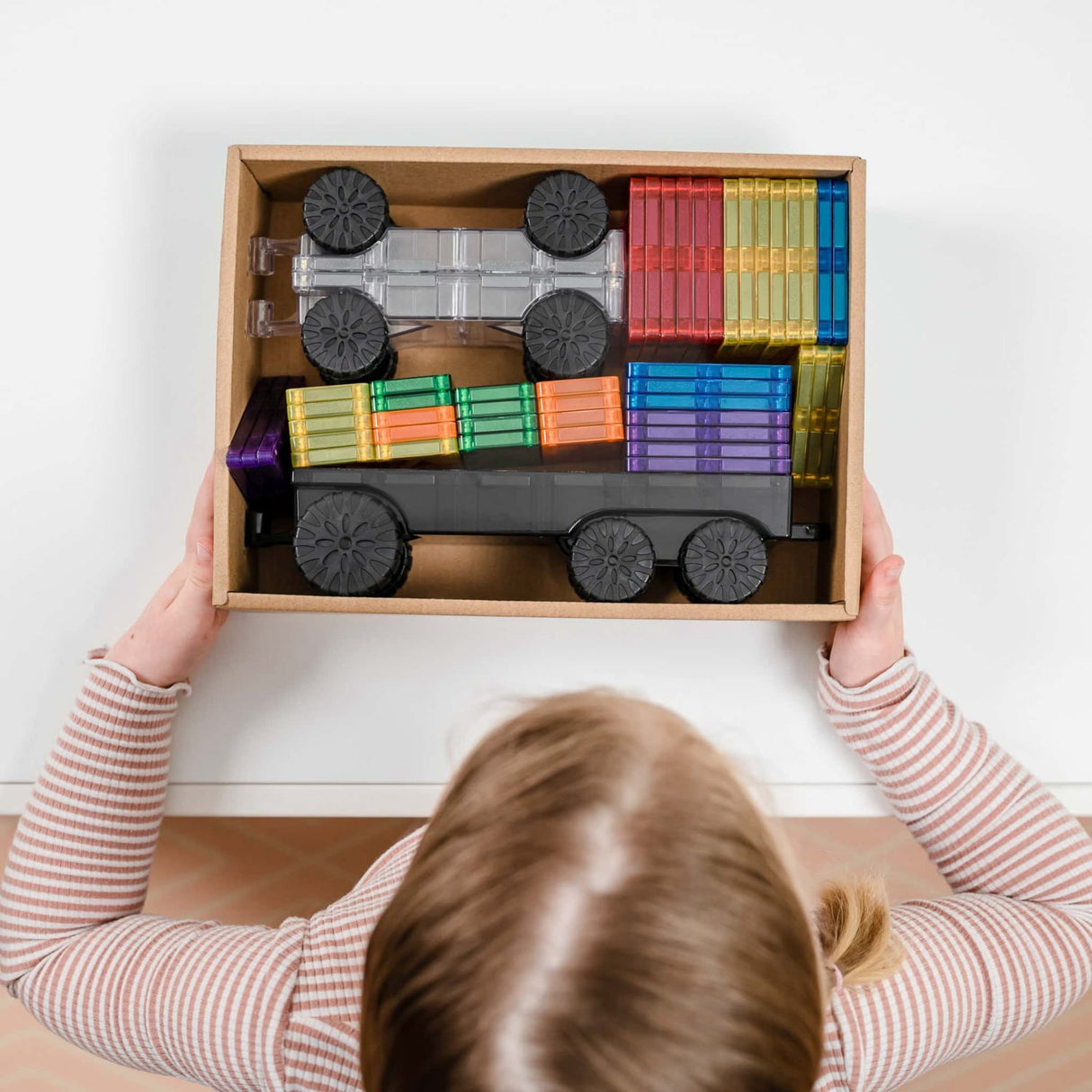 Connetix Rainbow Transport Pack 50 Pieces