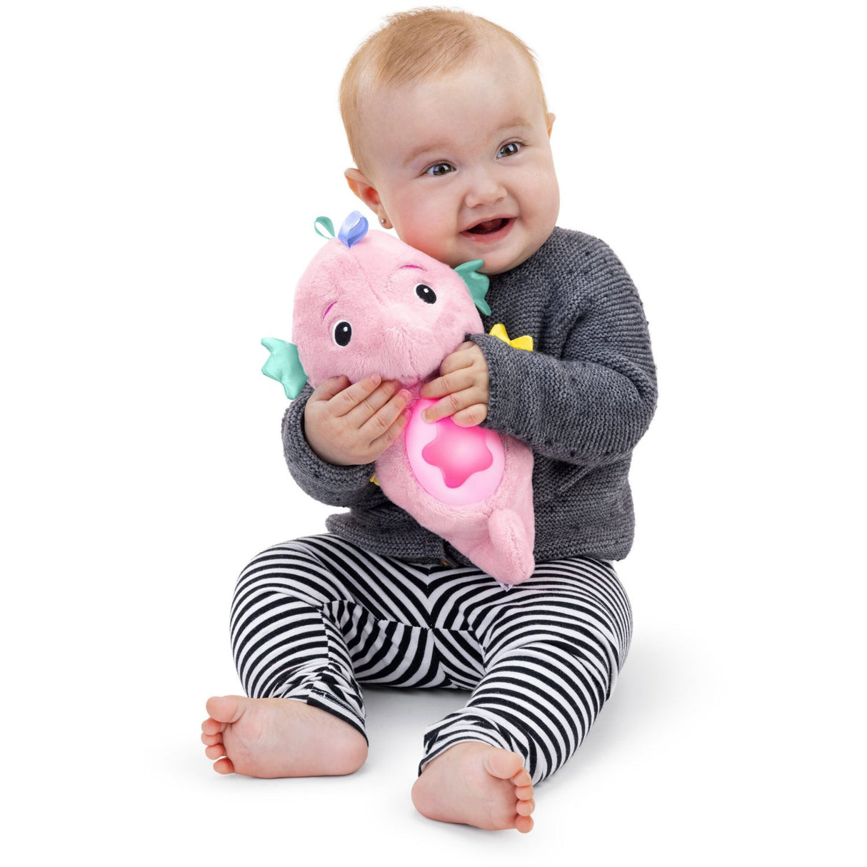 Baby Einstein Pink Sea Dreams Seahorse™ Plush Soother