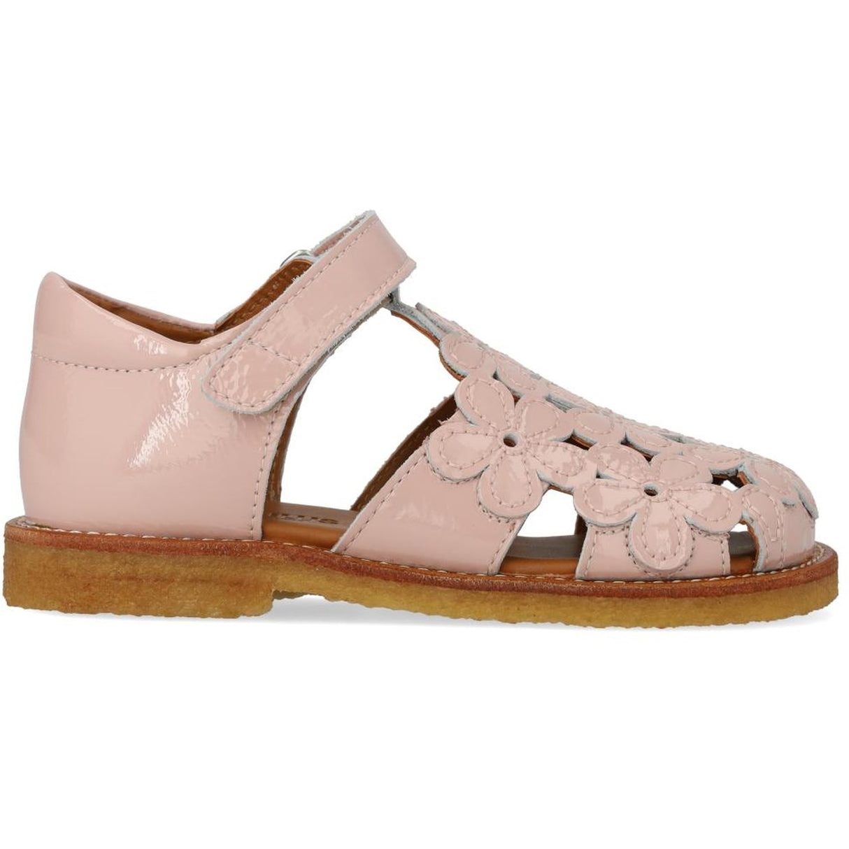 Angulus Rosebud Sandal Med Blomsterdetaljer