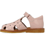 Angulus Rosebud Sandal Med Blomsterdetaljer
