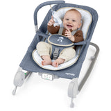 Ingenuity Chambray Happy Belly™ Rock-To-Bounce Massage Seat