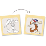 FILIBABBA Dreamy Adventurers Water Colouring Book