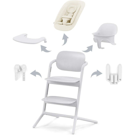 Cybex All White LEMO 4in1 Set
