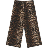 THE NEW Siblings Oxford Tan AOP Ellie Wide Rib Pants