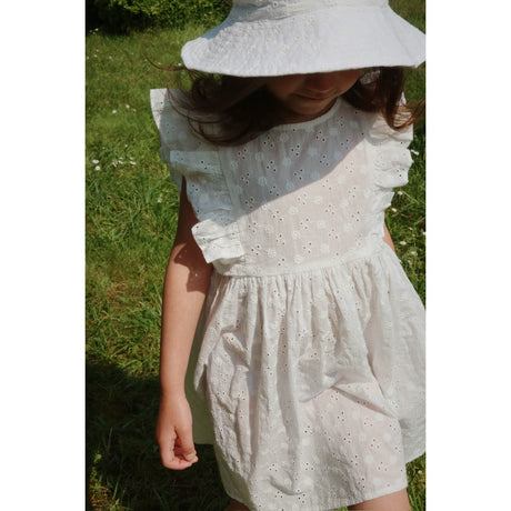 Konges Sløjd Optic White Lacey Dress