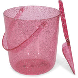 Konges Sløjd Sparkling Pink Beach Bucket And Shovel Glitter