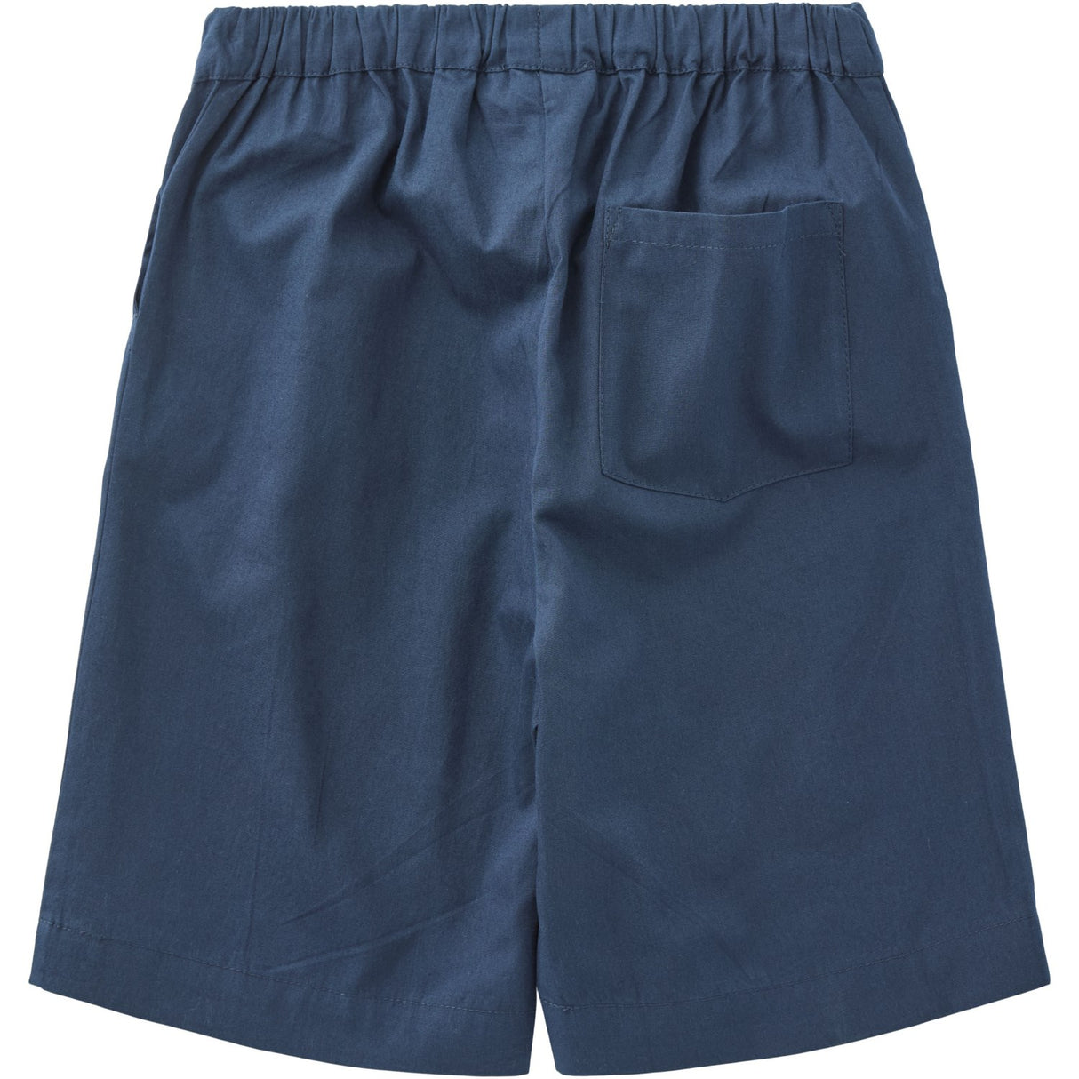 COPENHAGEN COLORS Navy Poplin Shorts W. Drawstring