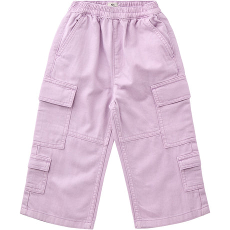 COPENHAGEN COLORS Lavender Organic Cargo Twill Pants
