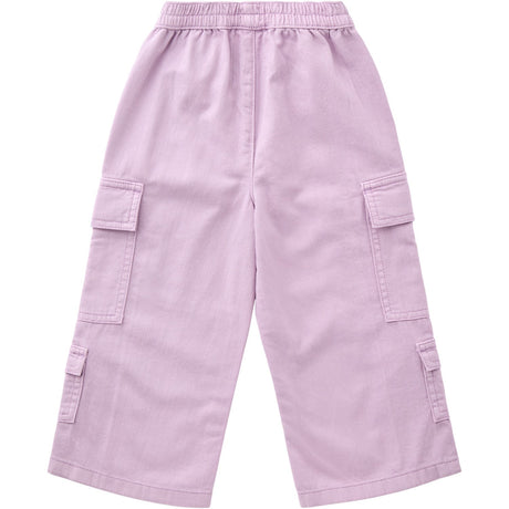 COPENHAGEN COLORS Lavender Organic Cargo Twill Pants