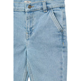 COPENHAGEN COLORS Lt. Blue Washed Organic Denim Chinos Pants - Slim Fit