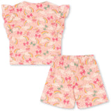 Konges Sløjd Rainbow Bow Lin Frill Set Gots