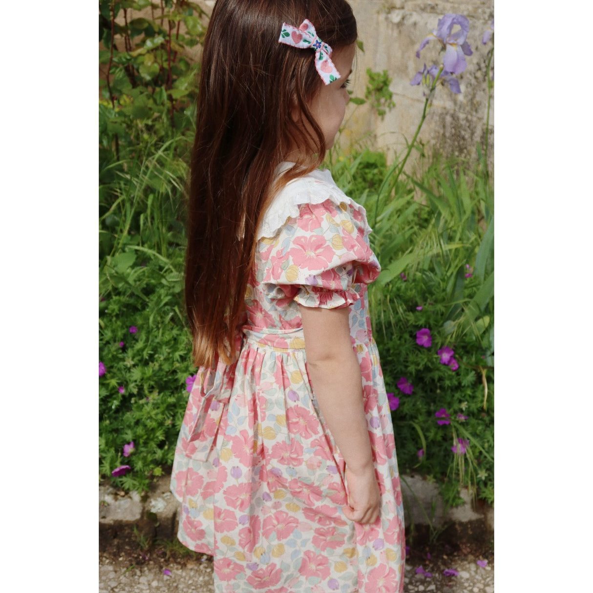 Konges Sløjd Fleur Anglaise Coeur Collar Dress Gots