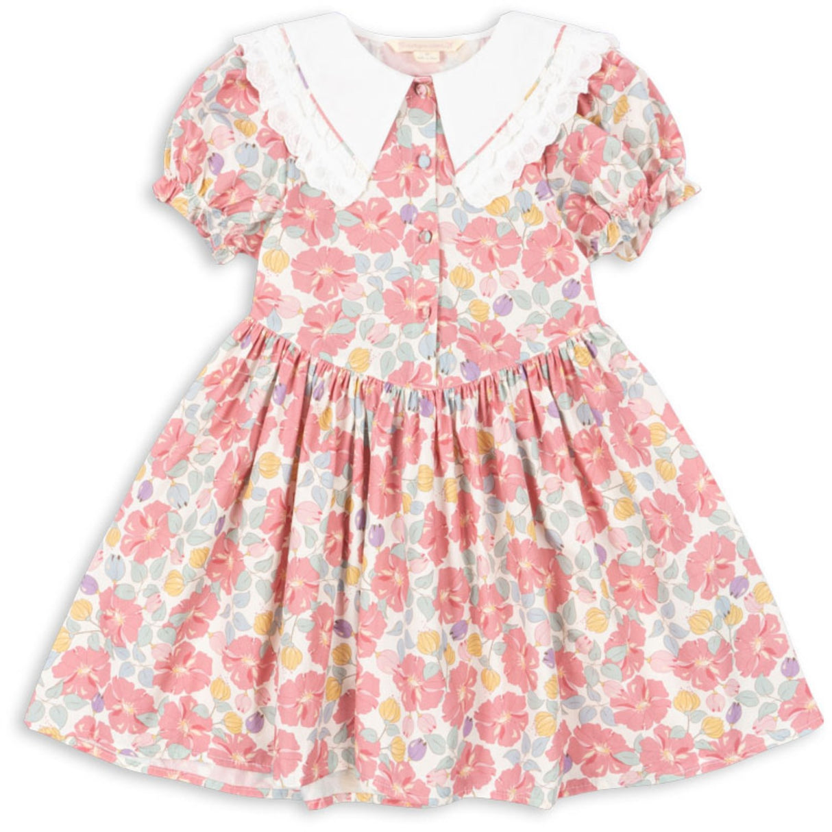 Konges Sløjd Fleur Anglaise Coeur Collar Dress Gots