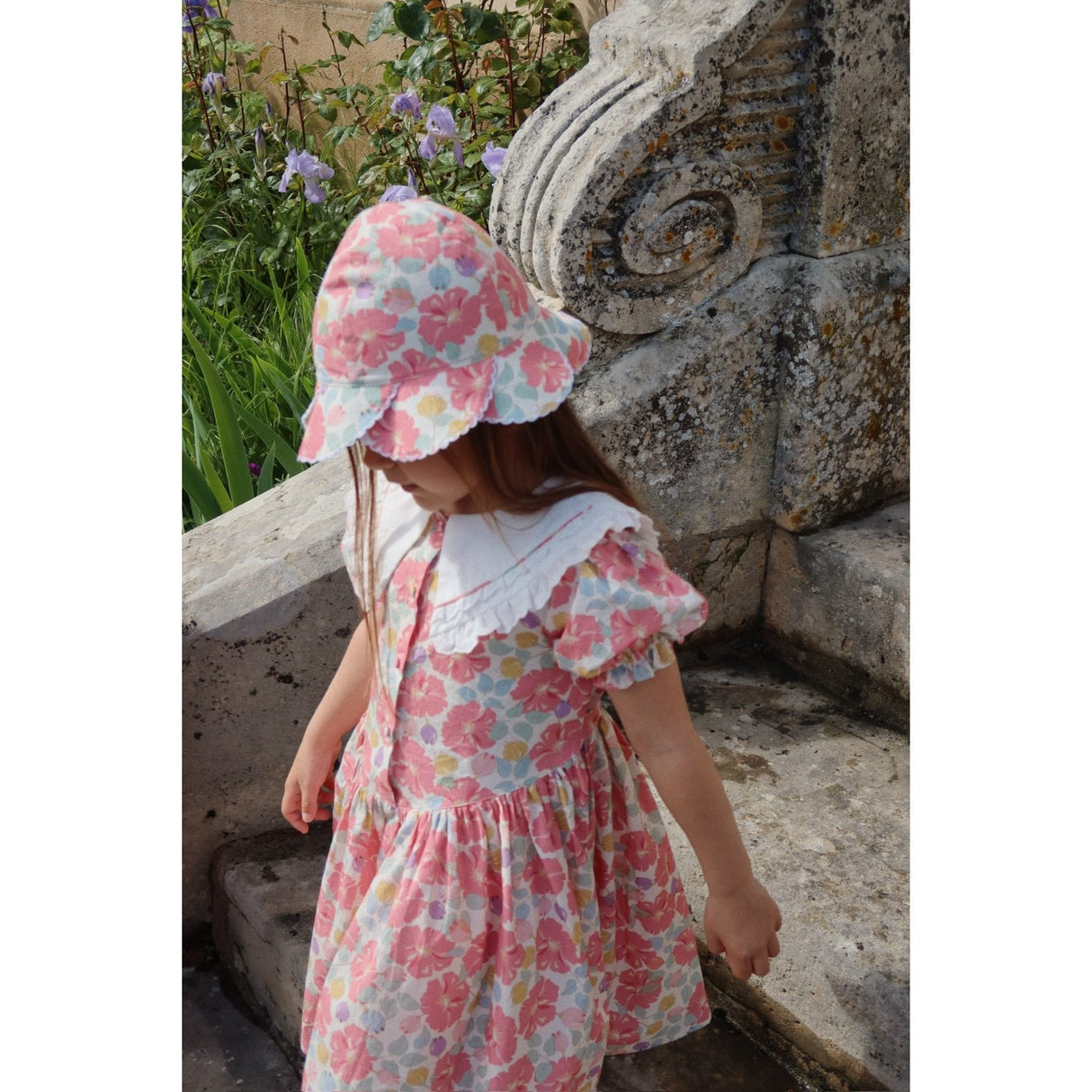 Konges Sløjd Fleur Anglaise Coeur Collar Dress Gots