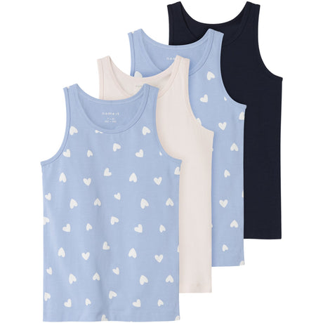 Name It Serenity Tank Top 4-Pack Hearts Noos