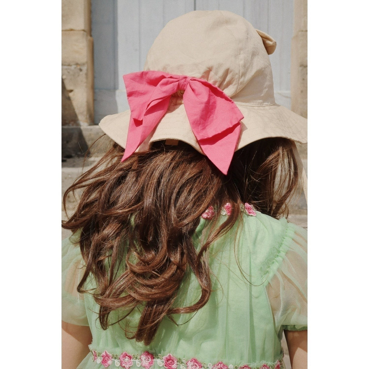 Konges Sløjd Creme Brulee Verbena Bow Kitty Sun hat