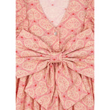 Konges Sløjd Lacy Pink Ava Bow Dress Gots