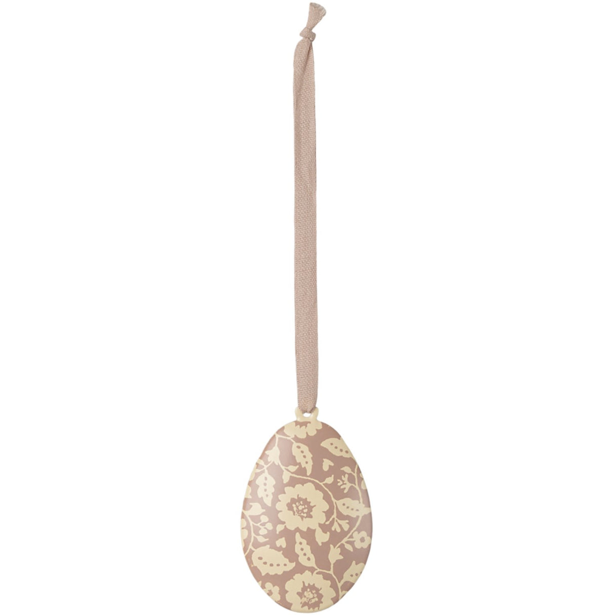 Maileg Easter Egg Ornament, Flowers - Dark Powder
