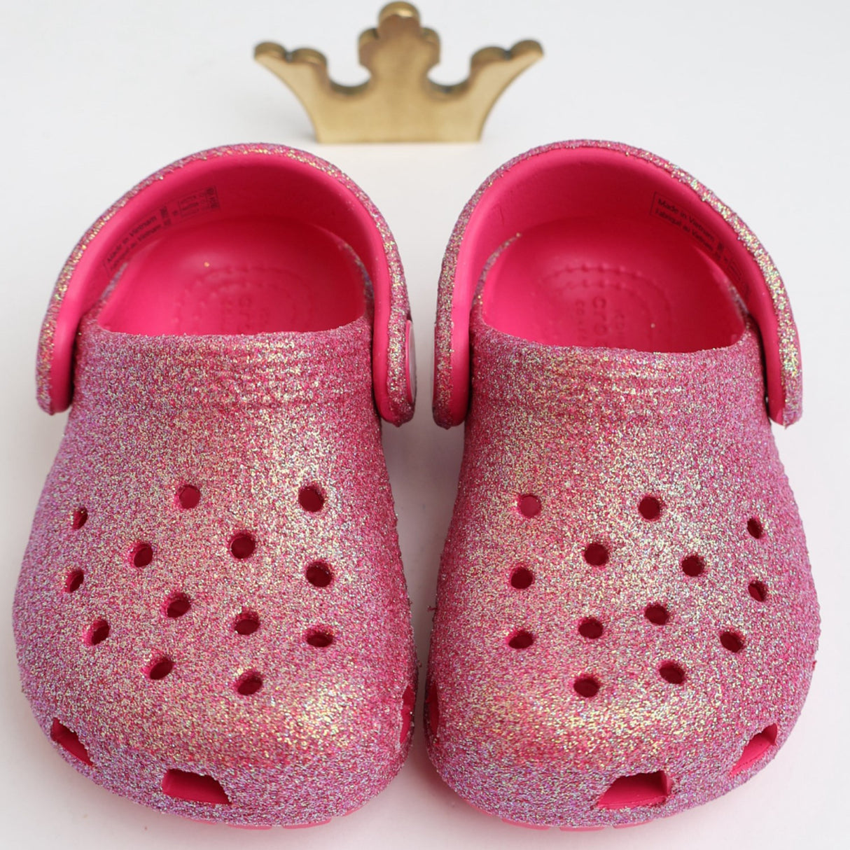 Crocs Dragon Fruit Classic Iridescent Glitter ClAnd