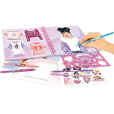 TOPModel T-Shirt Designer Colouring Book