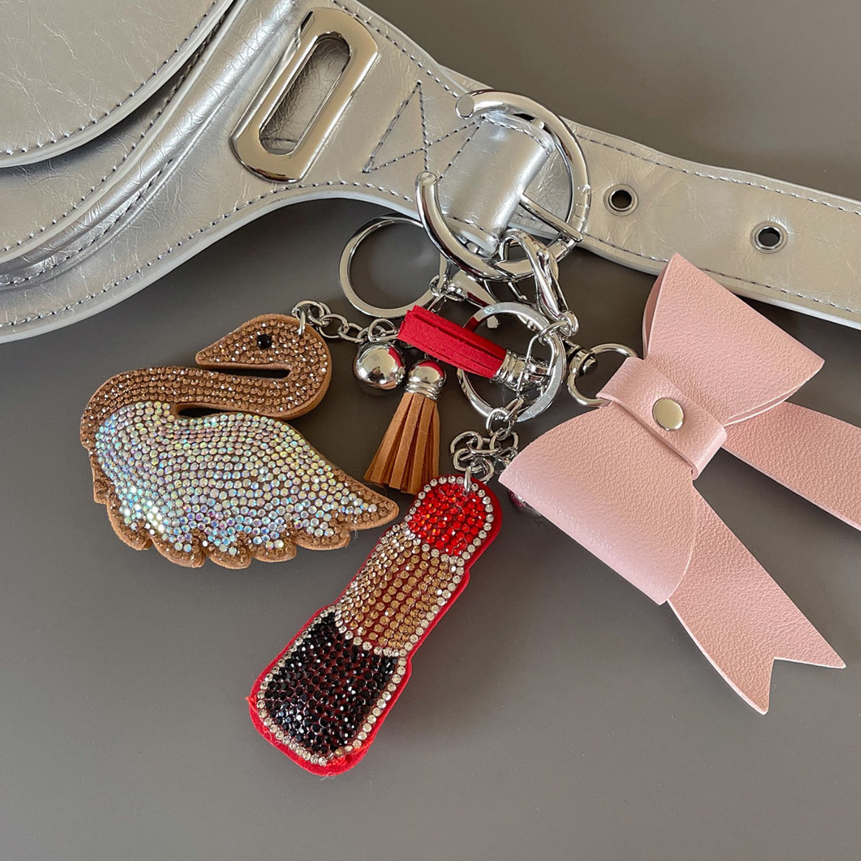 Bow's by Stær Berta Keychain - Pink