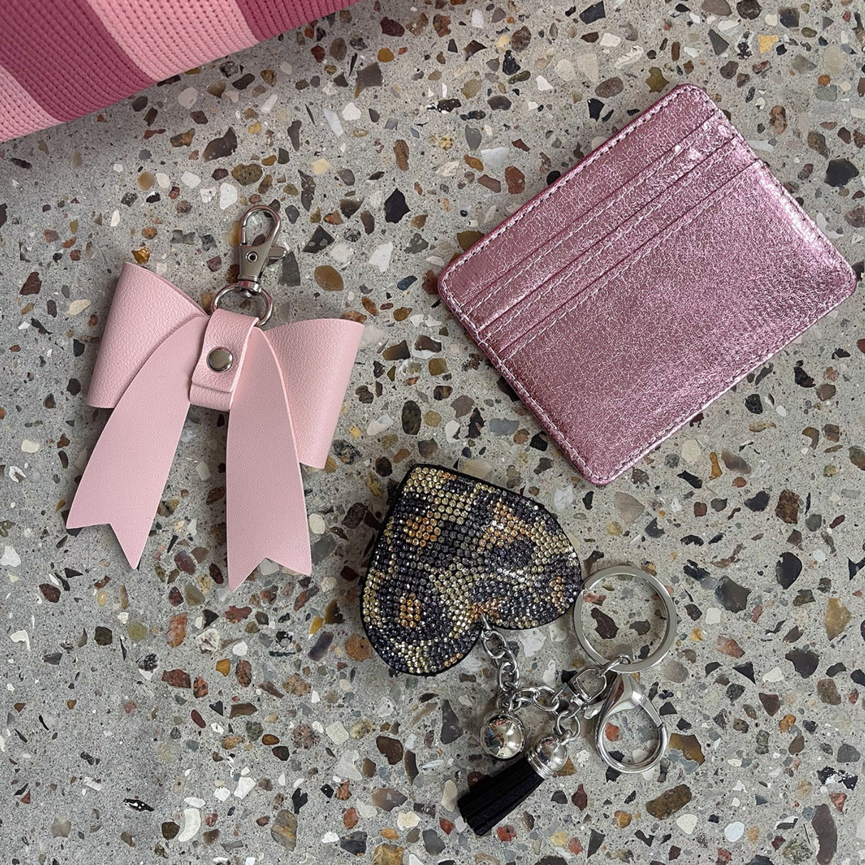 Bow's by Stær Berta Keychain - Pink