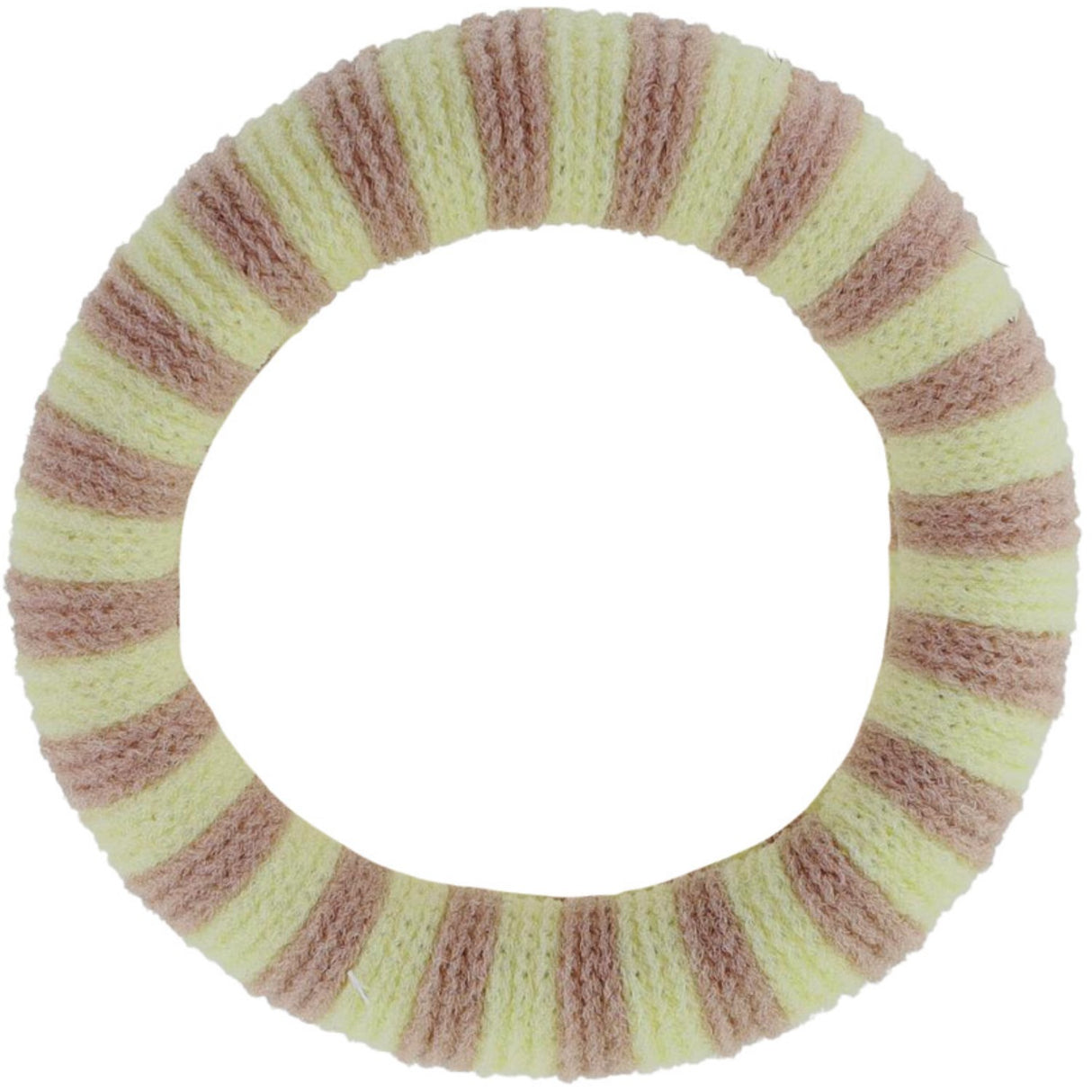 Bow's by Stær Ea Hair Elastic - Yellow/Beige Striped 6-pack