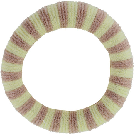 Bow's by Stær Ea Hair Elastic - Yellow/Beige Striped 6-pack