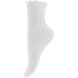 Bow's by Stær Socks - Onesize - Ruffle White