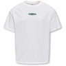 kids ONLY Cloud Dancer Guava Phoebe Life Loose Fresh T-Shirt