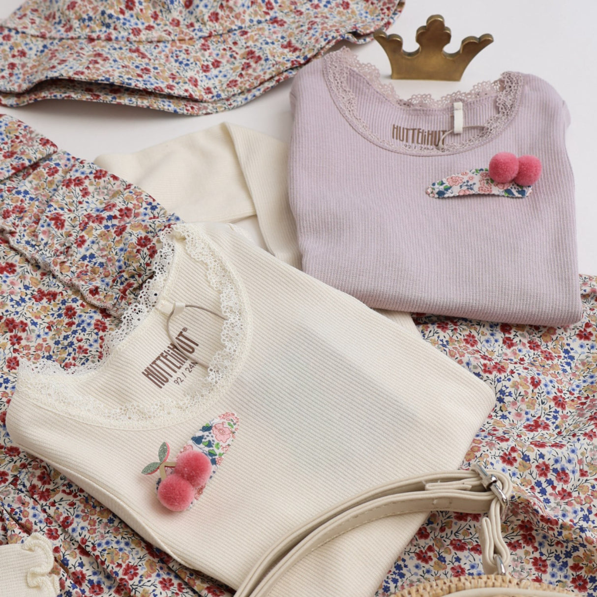 Huttelihut Sepia Rose Blouse Rib