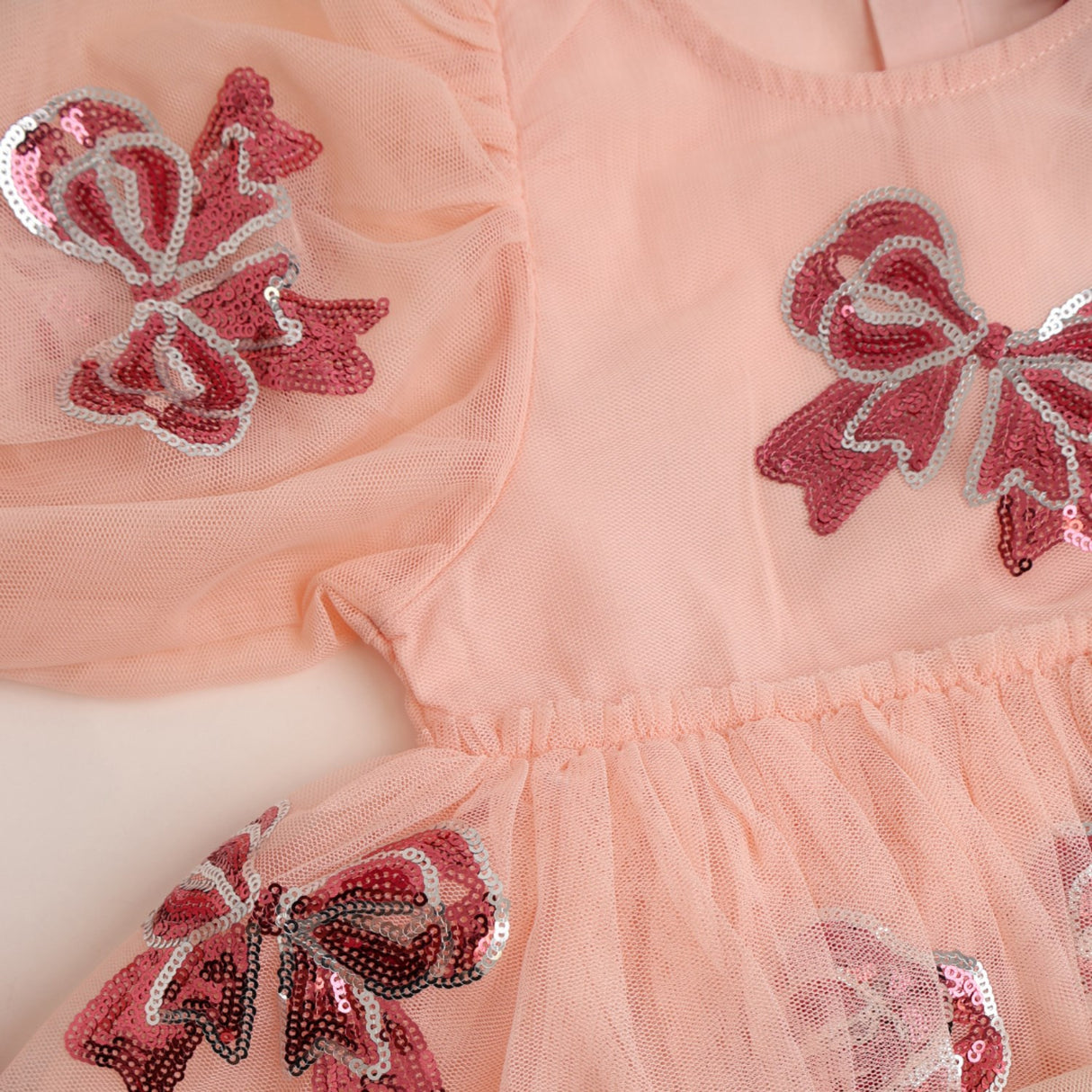 Konges Sløjd Bella Bow Yvonne Sleeve Dress