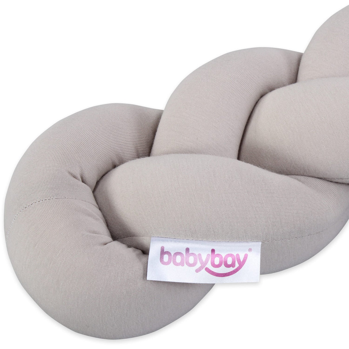 babybay® Beige Nest Snake Jersey Braided 280 Cm