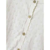 Lil'Atelier Coconut Milk Gliva Ivo Knit Cardigan