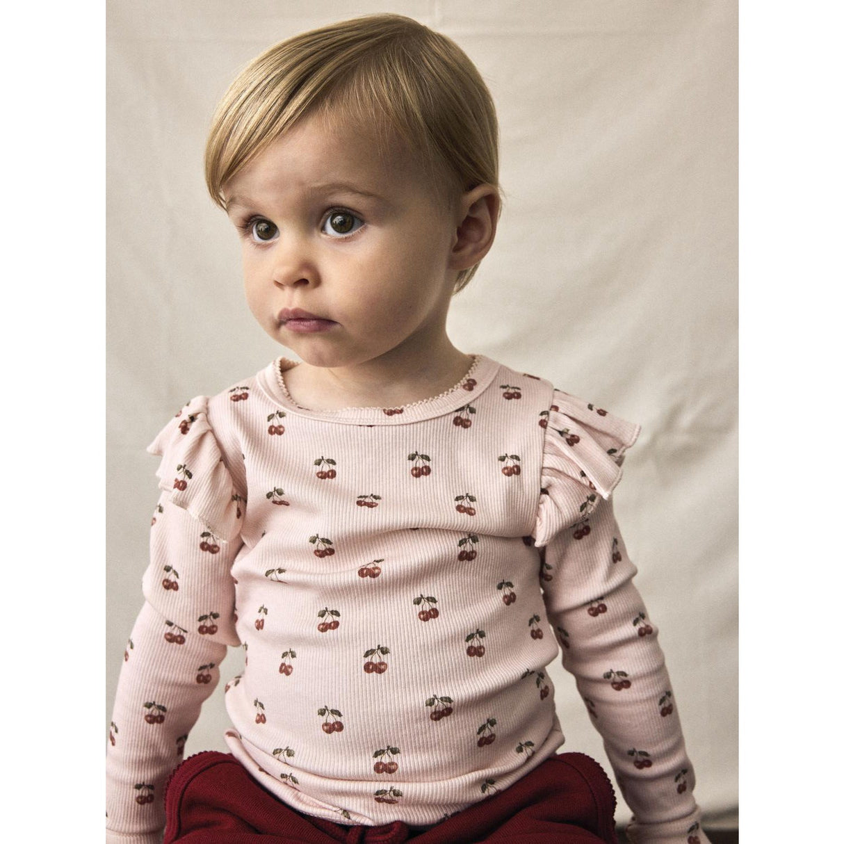 Lil'Atelier Silver Peony Lavo Eve Slim Blouse