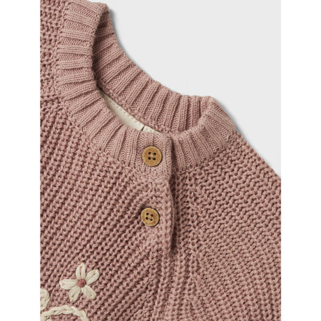 Lil'Atelier Misty Rose Emlen Emb Knit