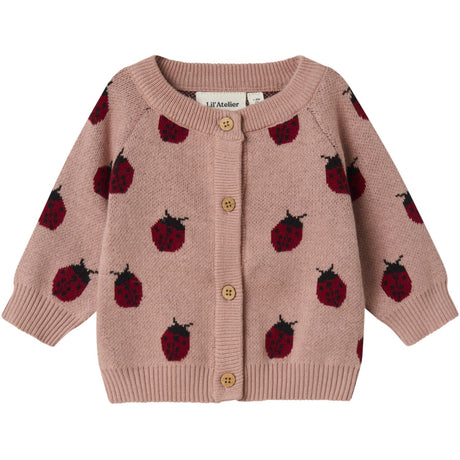 Lil'Atelier Misty Rose Lulio Knit Cardigan Noos