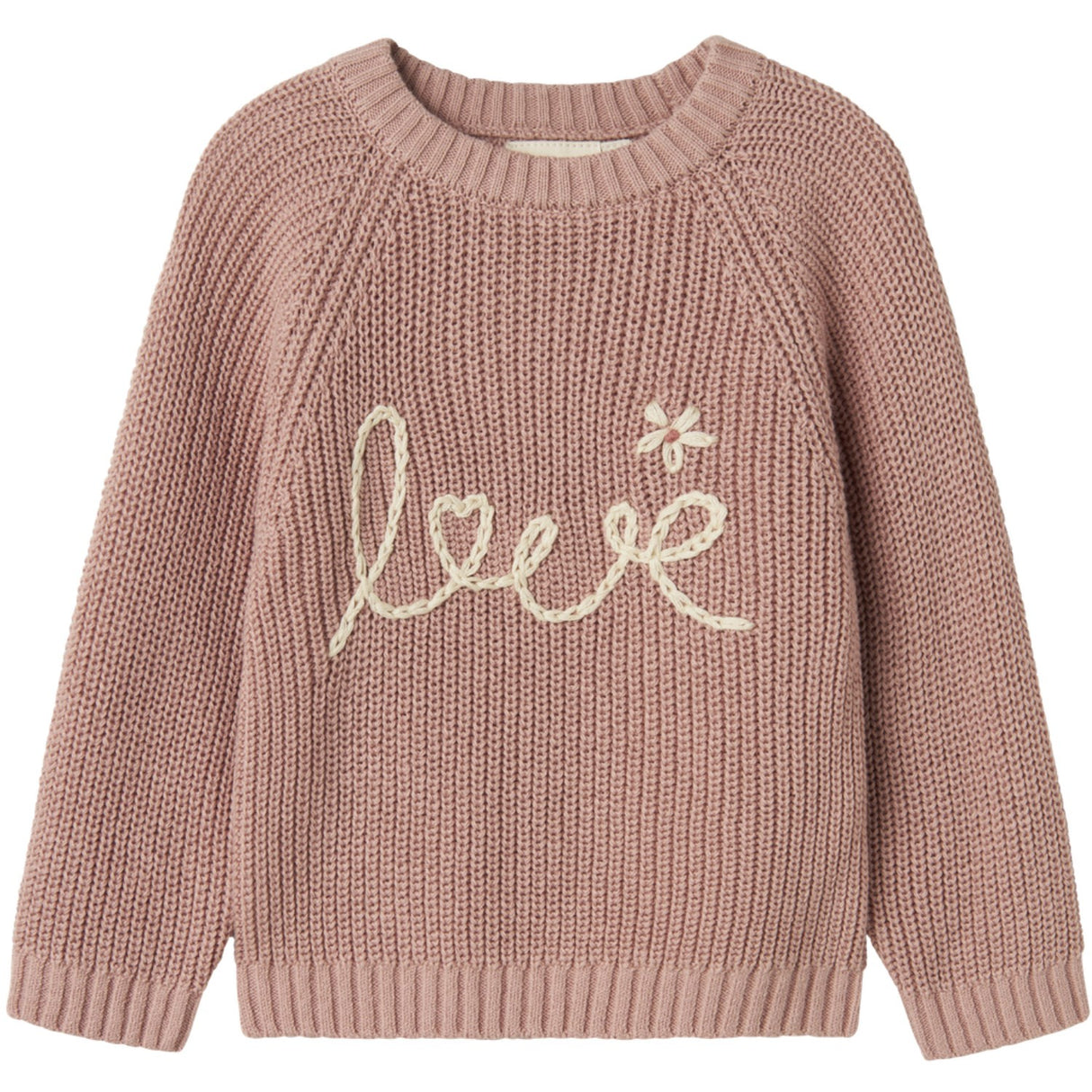 Lil'Atelier Misty Rose Emlen Emb Knit