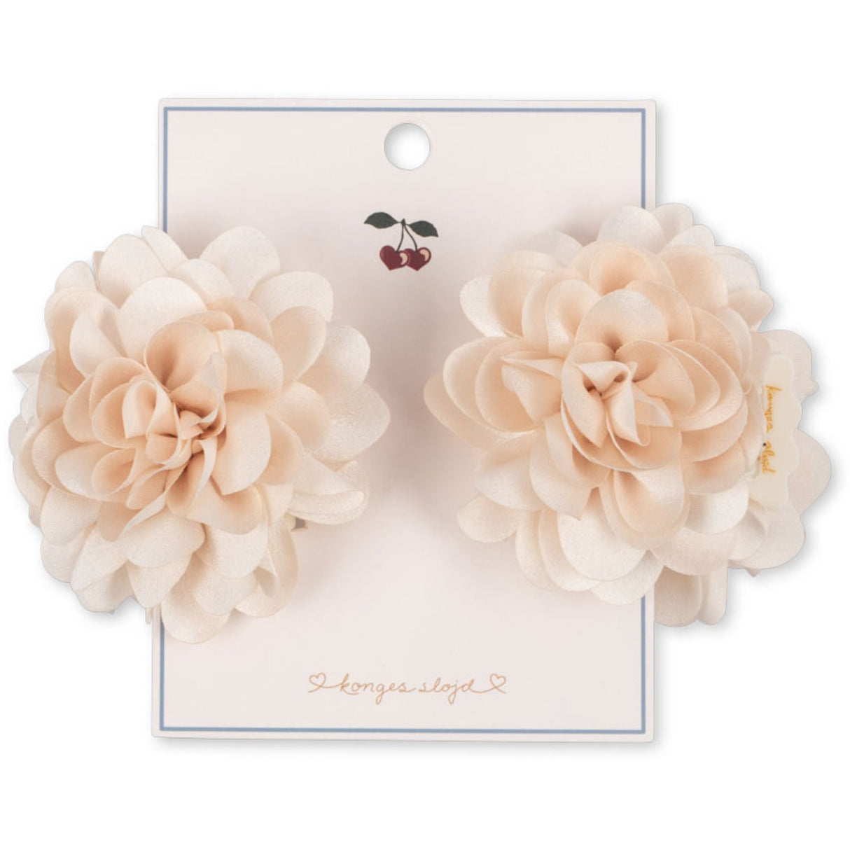 Konges Sløjd Eggnog Celebration 2 Pack Flower Hair Clip