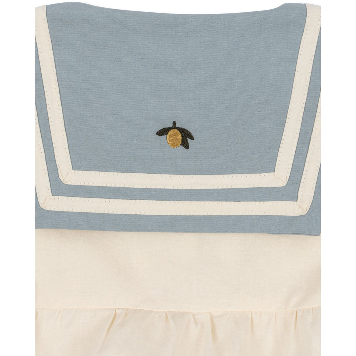Konges Sløjd Ashley Blue Celebration Sailor Romper GOTS