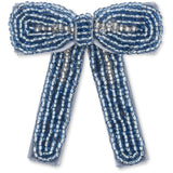 Konges Sløjd Ashley Blue Celebration Pearl Bow Hair Clip