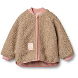 Wheat Lilac Flower Rainbow Reversible Thermo Jacket Lake