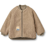 Wheat Beige Stone Reversible Thermo Jacket Lake