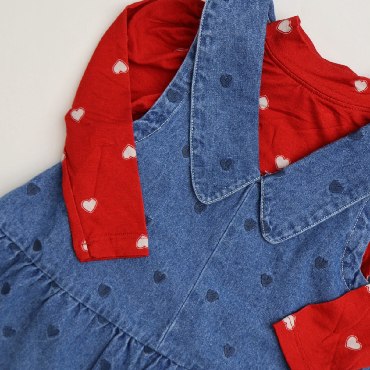 Fliink Light Denim Blue Donna Denim Spencer Dress