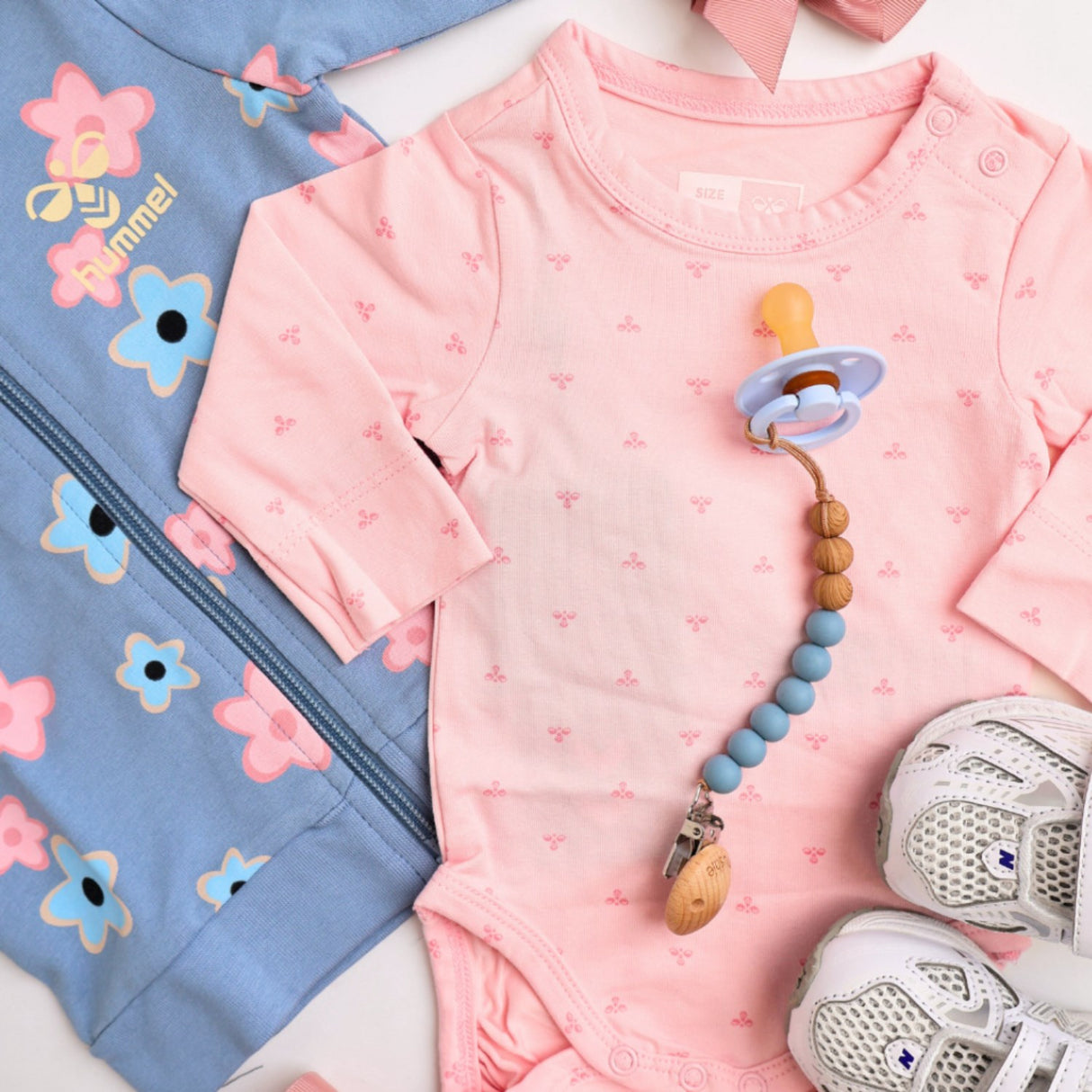 Hummel Pink-A-Boo Beesy Body L/S