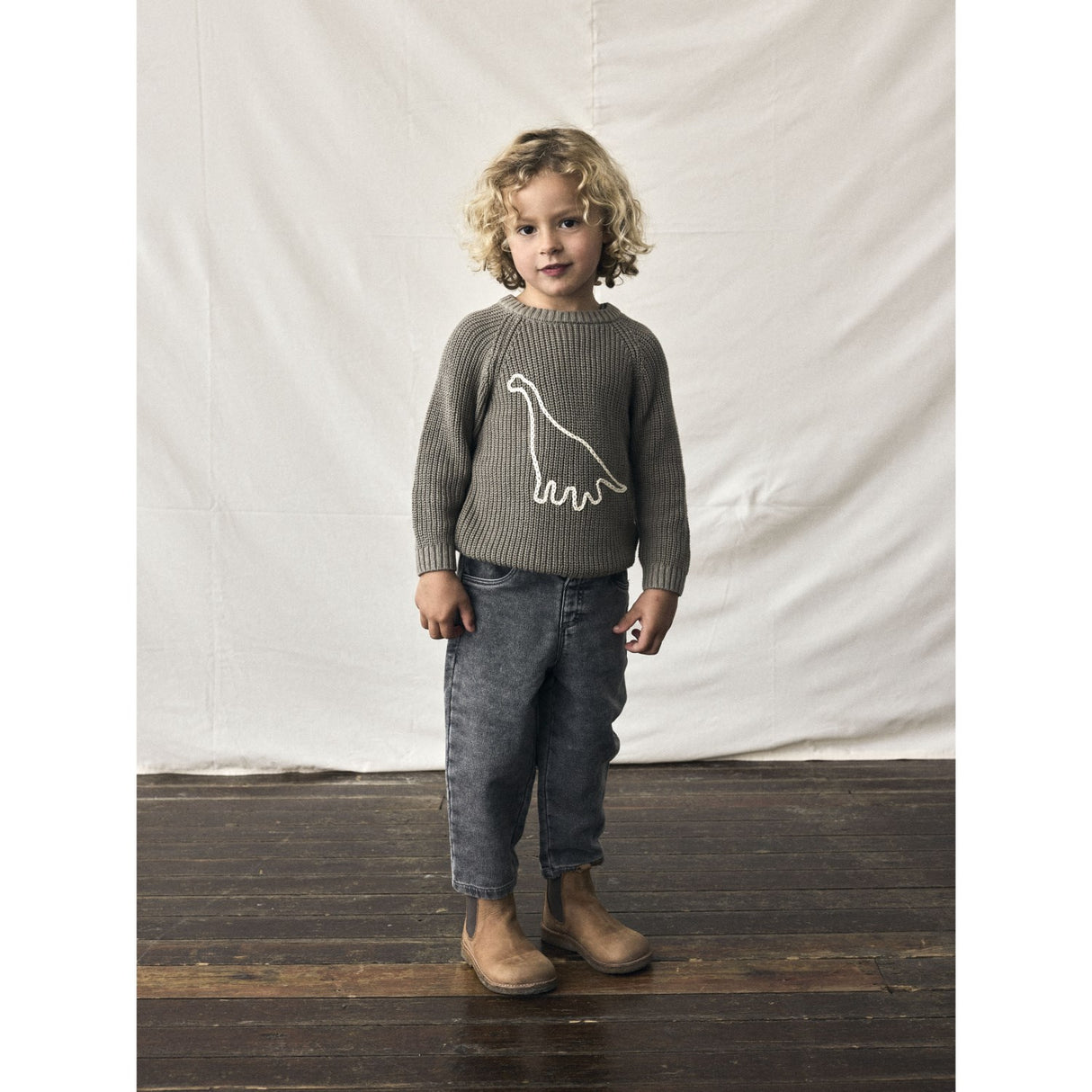 Lil'Atelier Overland Trek Emlen Emb Knit