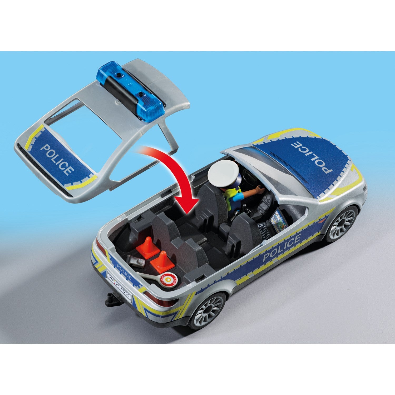 PLAYMOBIL Straßen-Patrol – Polizei-Action Mit Hund Und Dieb