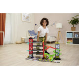 Dickie Toys Parkeringshus Med 4 Biler